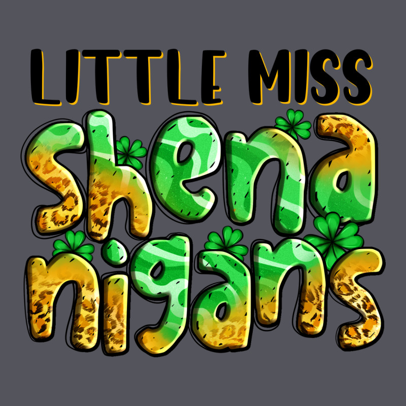 Little Miss Shenanigans St. Patrick's Vintage Hoodie by LillyAllenDesigns | Teevron