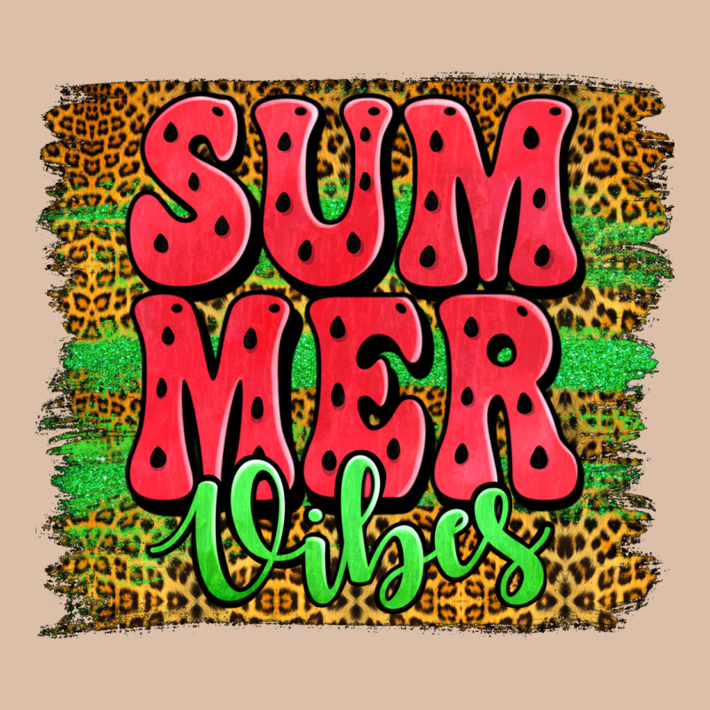 Summer Vibes Watermelon Leopard Background Urban Heavy Tee by Jasminsmagicworld | Teevron