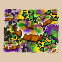 Mardi Gras Cake Glitterleopard And Cowhide Background Classic Tee | Teevron