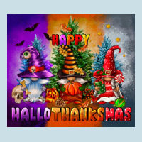 Happy Hallothanksmas Ladies Tee | Teevron