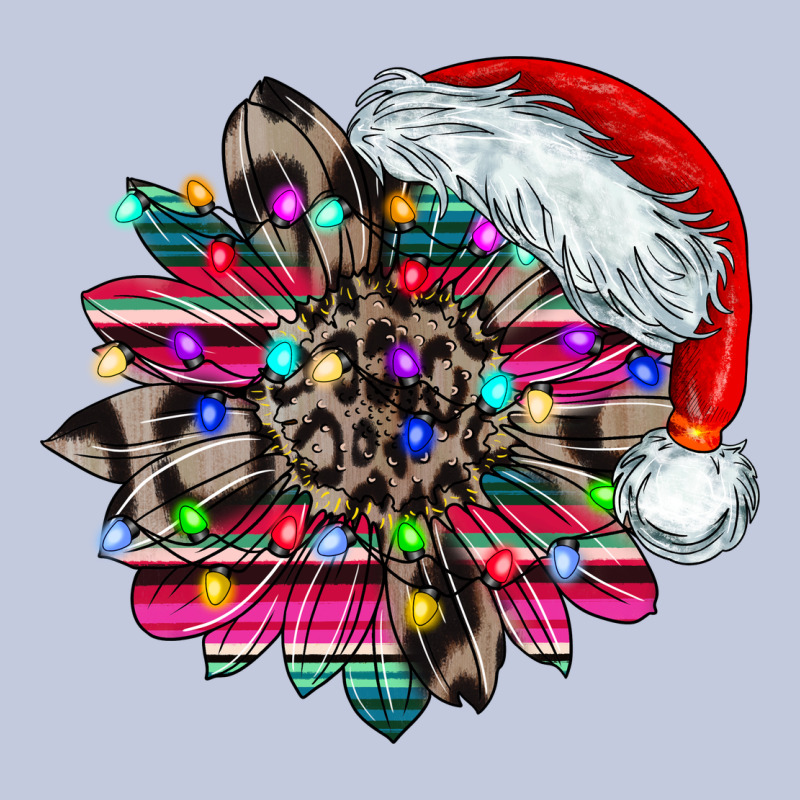 Serape And Leopard Christmas Long Sleeve Tee by CowhideDigitalArt | Teevron