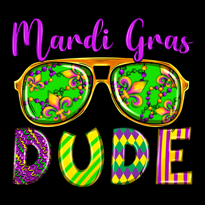 Mardi Gras Dude Olivia Heavy Core Tee by OliviaCreatesArt | Teevron