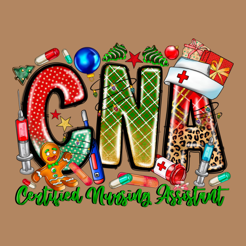 Christmas Cna Long Sleeve Tee by CowhideDigitalArt | Teevron