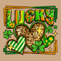 Lucky St Patricks Day Hearts Vintage Hoodie | Teevron