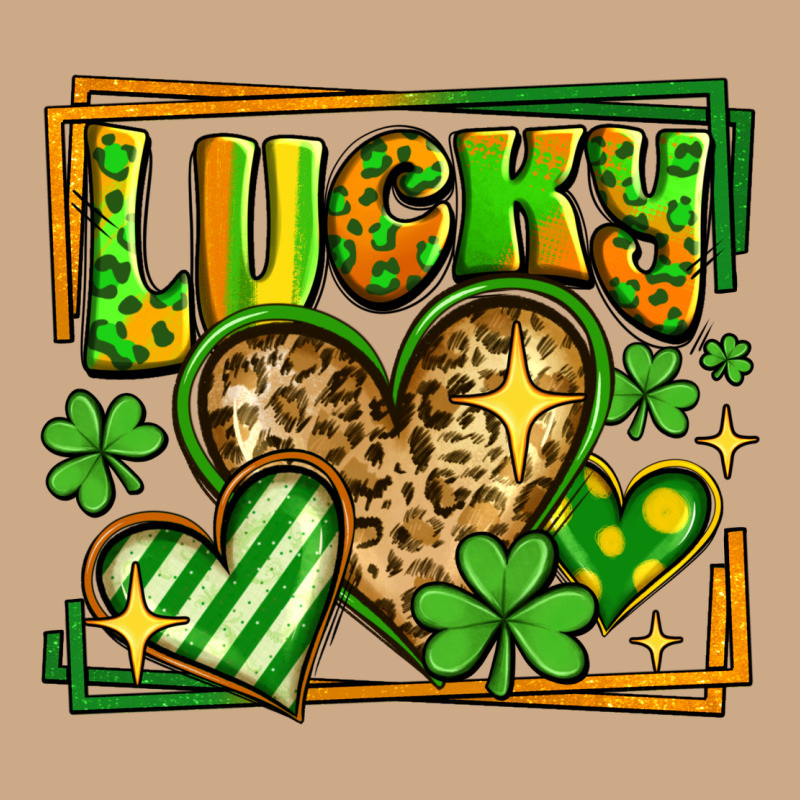 Lucky St Patricks Day Hearts Vintage Hoodie by LillyAllenDesigns | Teevron