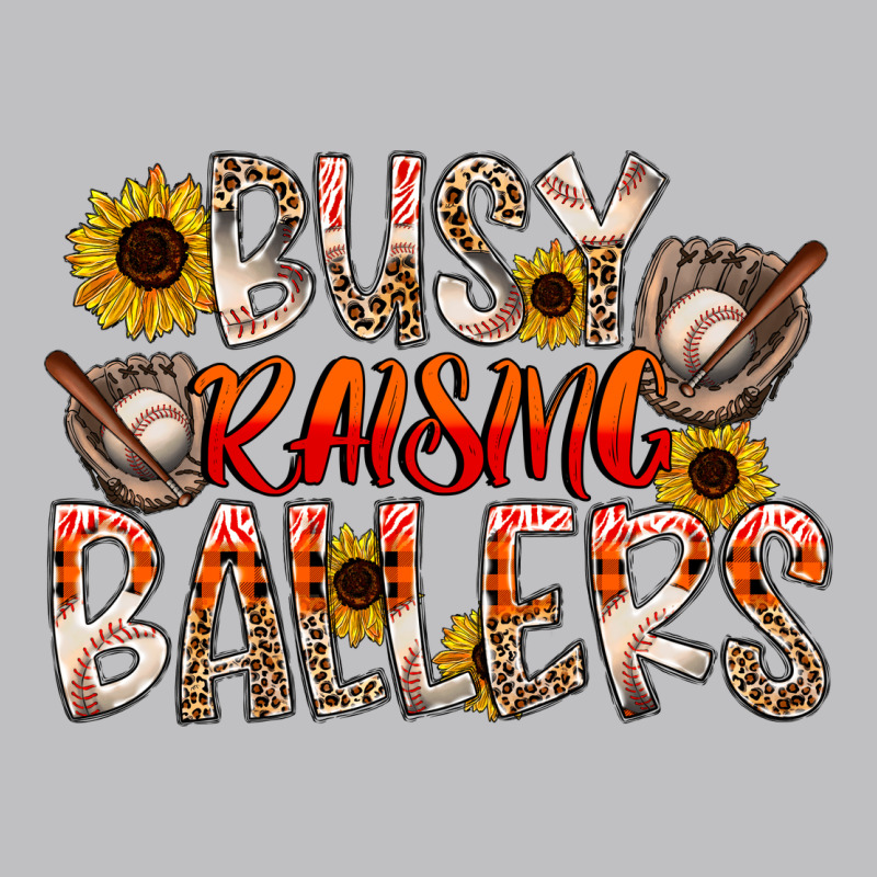 Busy Raising Ballers Long Sleeve Tee by CowhideDigitalArt | Teevron