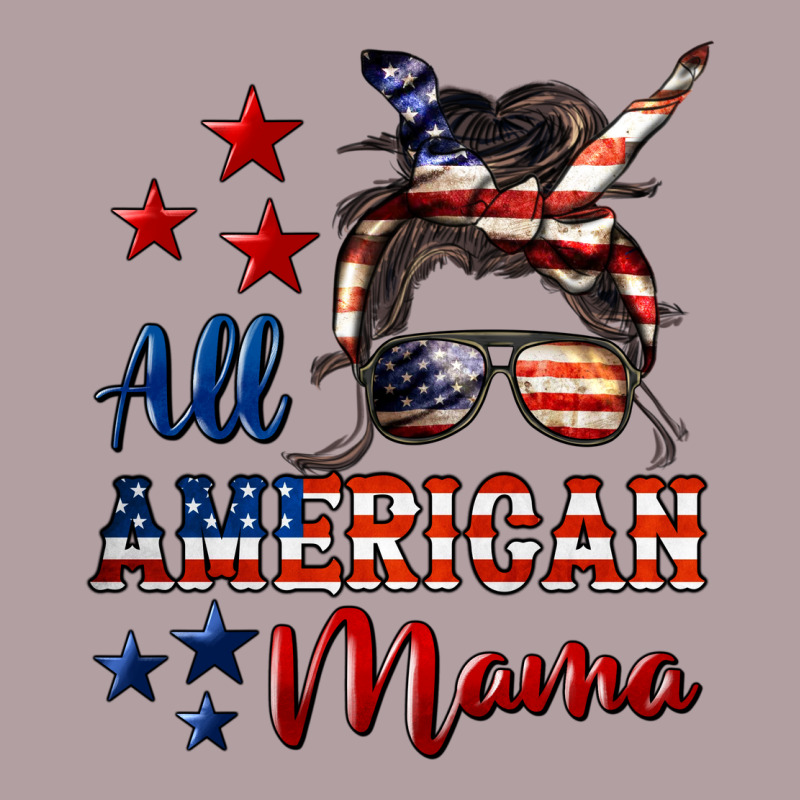 All American Mama Mother's Day Vintage Hoodie by LillyAllenDesigns | Teevron