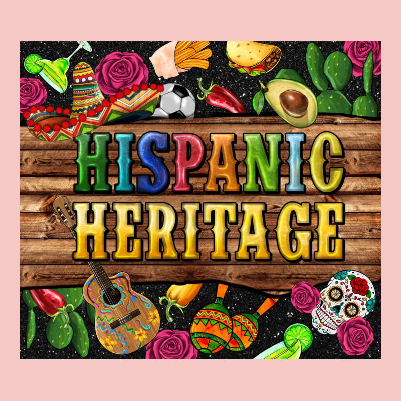 Hispanic Heritage Tumbler Urban Heavy Tee by BundleAndBundleShop | Teevron