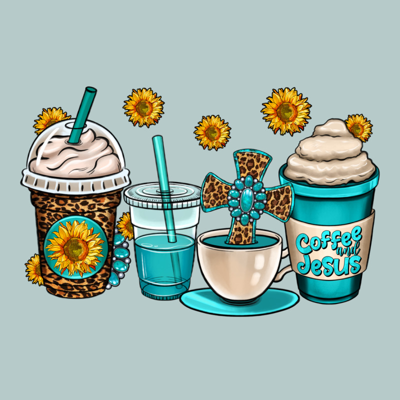 Jesus Coffee Cups Heavy Core Tee by OliviaCreatesArt | Teevron