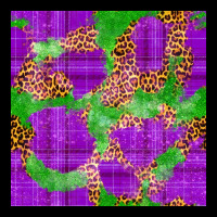 Mardi Gras Leopard Seamless Pattern Premium Tee | Teevron
