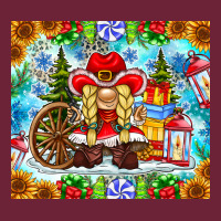 Christmas Cowboy Gnome Long Sleeve Tee | Teevron