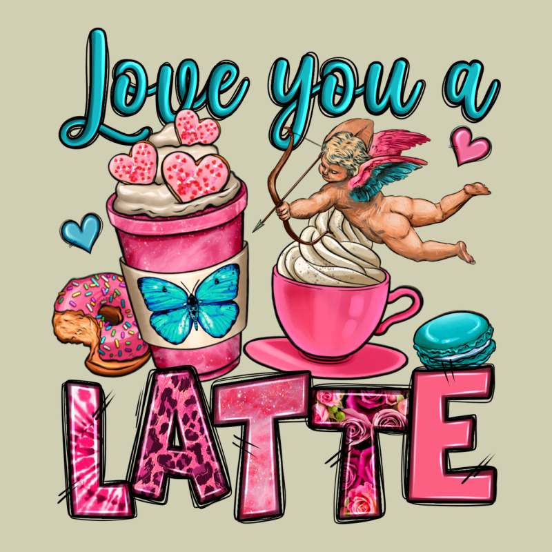 Love You A Latte Heavy Core Tee by OliviaCreatesArt | Teevron