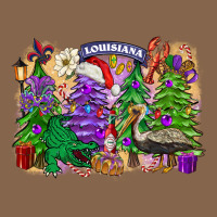 Christmas Louisiana Mardi Gras Trees Premium Tee | Teevron