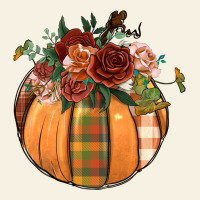 Floral Pumpkin Vintage Tee | Teevron