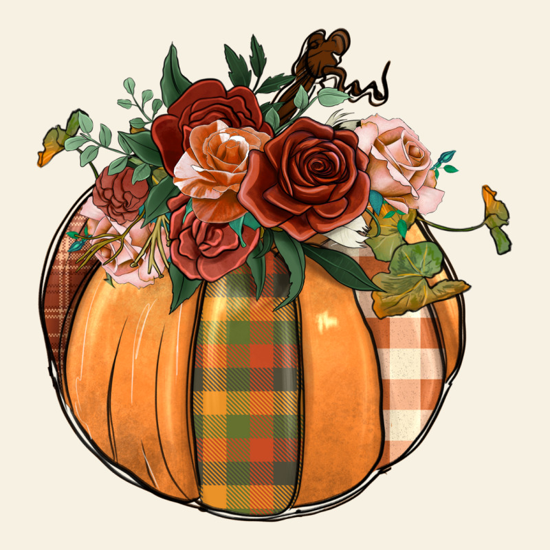 Floral Pumpkin Vintage Tee by BundleAndBundleShop | Teevron