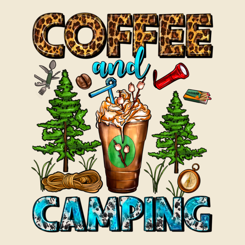 Coffee And Camping Frappe Premium Tee by FaDigitalArtStudio | Teevron