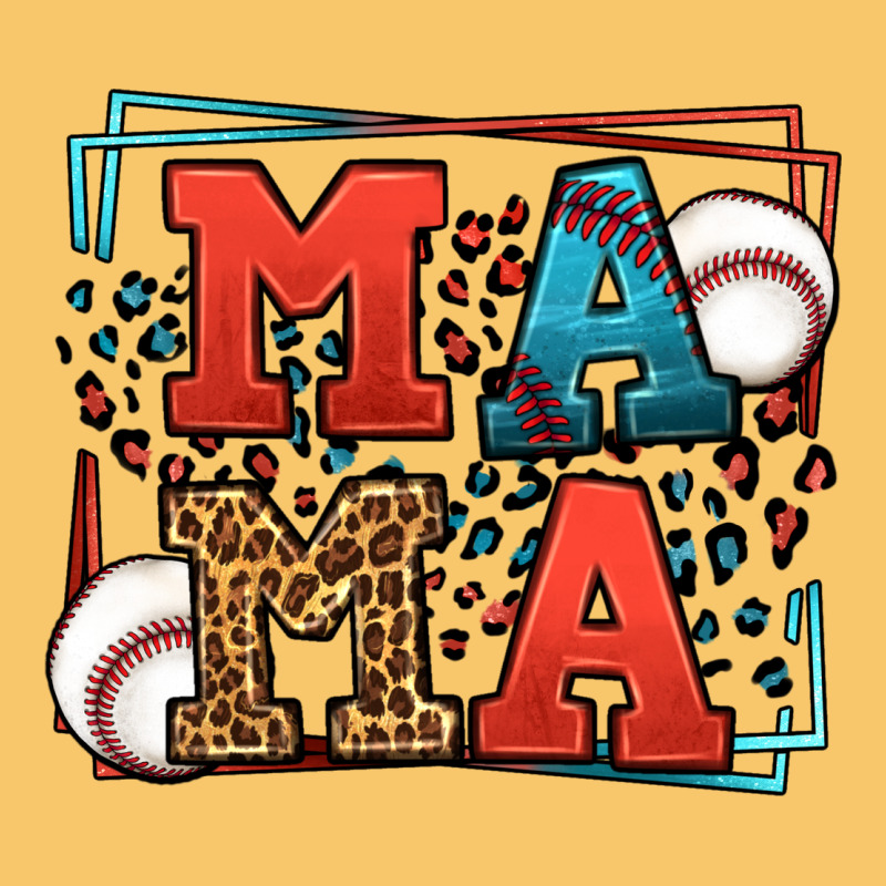 Leopard Baseball Mama Mother's Day Vintage Hoodie by LillyAllenDesigns | Teevron