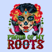 Sugar Skull Woman Proud Of My Roots Urban Heavy Tee | Teevron