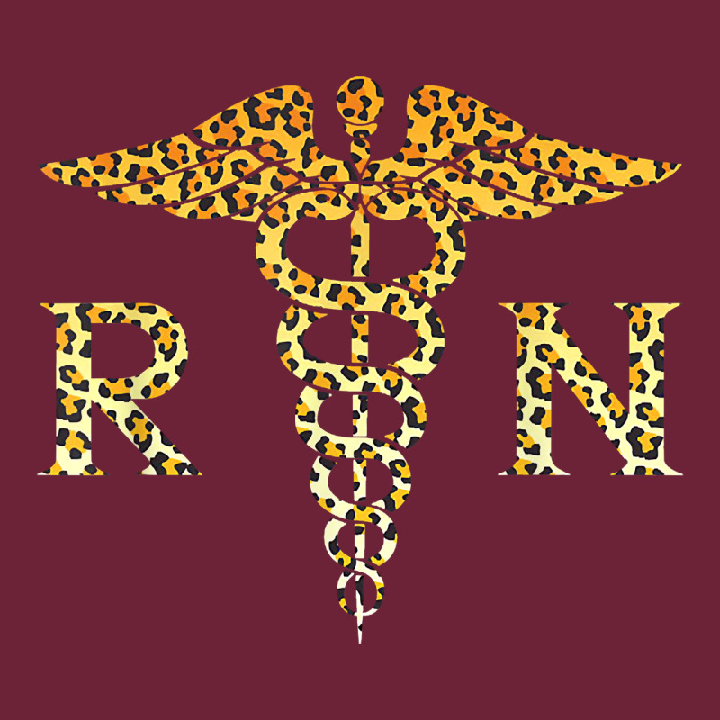 Rn Registered Nurse Leopard Lovely Nursing Student T Shirt Long Sleeve Tee by linhVisuals | Teevron