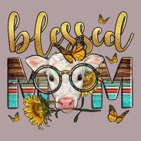 Western Blessed Mom Baby Calf Mother's Day Vintage Hoodie | Teevron