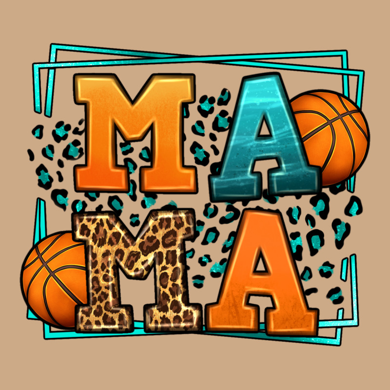 Leopard Basketball Mama Mother's Day Vintage Hoodie by LillyAllenDesigns | Teevron