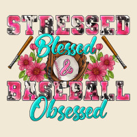 Stressed Blessed & Baseball Obsessed Ladies Tee | Teevron