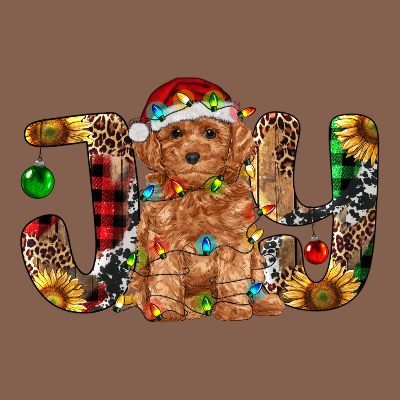 Toy Poodle Christmas Joy Zipper Hoodie by RanaPortraitStore | Teevron
