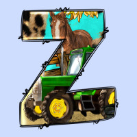 Farm Life Alphabet Lowercase Letters Z Urban Heavy Tee | Teevron