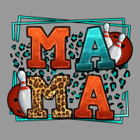 Bowling Mama Leopard Frame Mother's Day Vintage Hoodie | Teevron