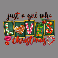 Just A Girl Who Loves Christmas Vintage Tee | Teevron