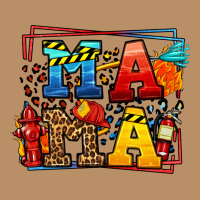 Leopard Frame Firefighter Mama Mother's Day Vintage Hoodie | Teevron