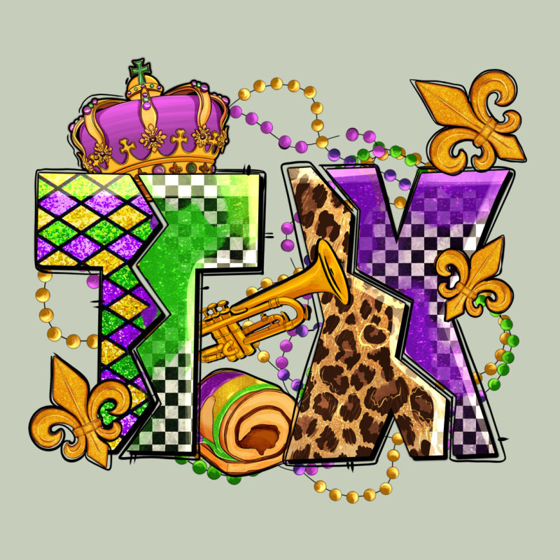 Texas Mardi Gras Olivia Classic Tee by OliviaCreatesArt | Teevron