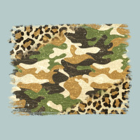 Leopard Camo Pattern Background Heavy Core Tee | Teevron