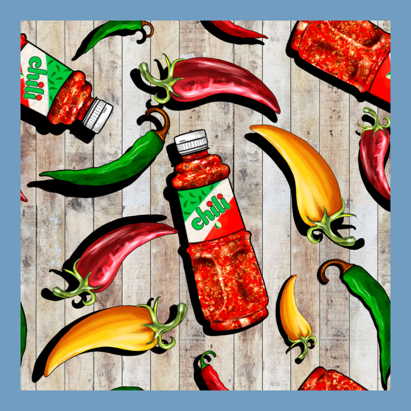 Mexican Chili And Pepper Seamless Pattern Urban Heavy Tee by BundleAndBundleShop | Teevron