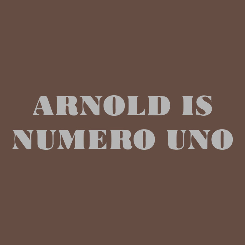 Arnold Is Numero Uno Long Sleeve Tee by linhVisuals | Teevron