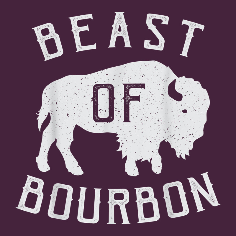 Beast Of Bourbon Drinking Whiskey Design Bison Buffalo Party T Shirt Long Sleeve Tee by linhVisuals | Teevron
