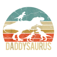 daddy dinosaur daddysaurus 3 three kids xmas christmas gift t shirt | Teevron