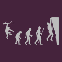 Funny Rock Climbing Evolution Long Sleeve Tee | Teevron