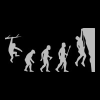 Funny Rock Climbing Evolution Long Sleeve Tee | Teevron