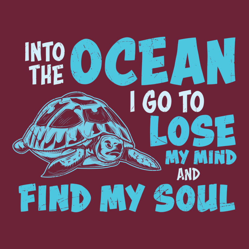 Into The Ocean I Go To Find My Soul Long Sleeve Tee by linhVisuals | Teevron
