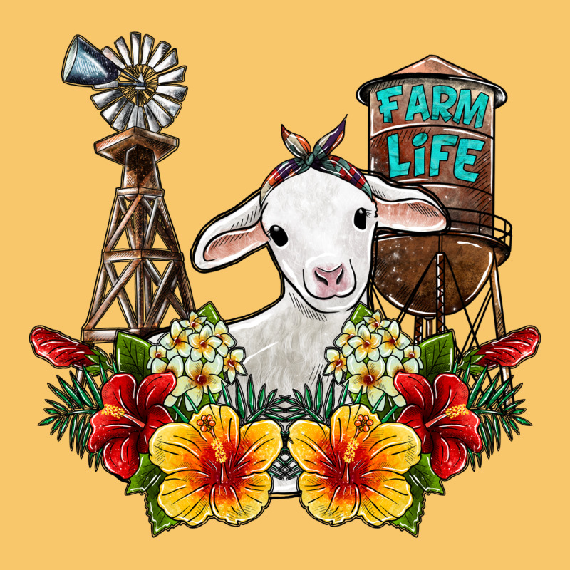 Farm Life Sheep Vintage Hoodie by SublimationCraftShop | Teevron