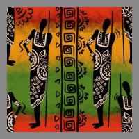 African Silhouette Seamless Pattern Vintage Tee | Teevron
