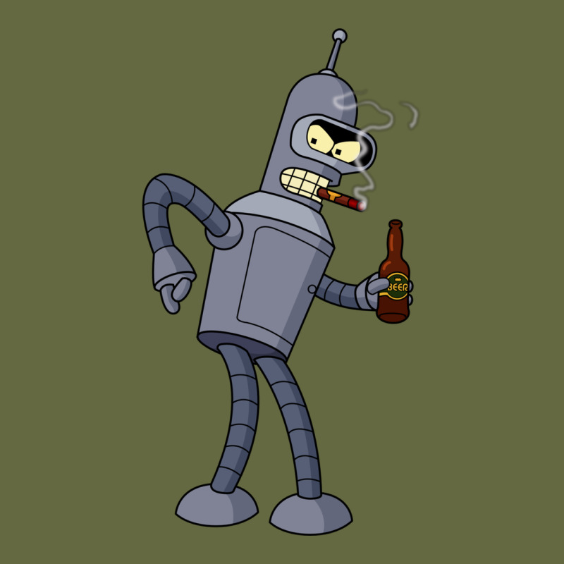 Futurama Bender Long Sleeve Tee by linhVisuals | Teevron