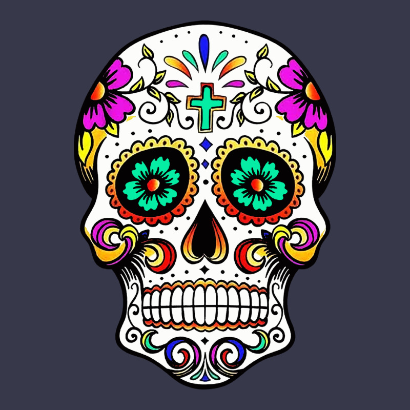 Sugar Skull Long Sleeve Tee by linhVisuals | Teevron