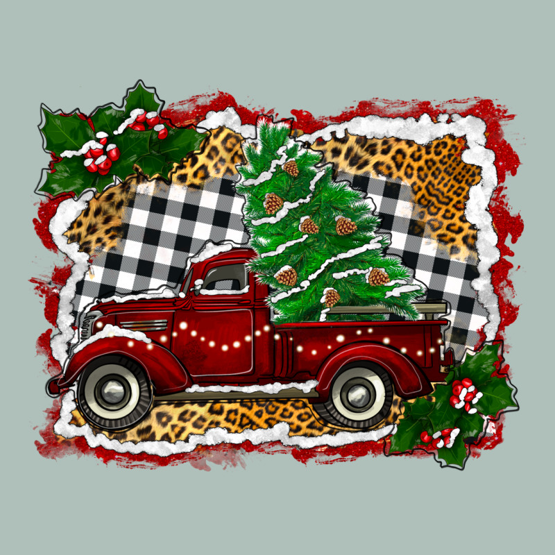 Christmas Truck With Christmas Tree Heavyweight Hoodie by RanaPortraitStore | Teevron