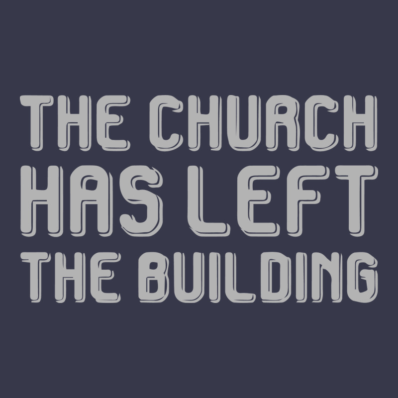 The Church Has Left The Building Long Sleeve Tee by linhVisuals | Teevron