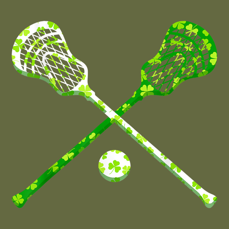 Funny Lacrosse St Patricks Day Boys Men Shamrock Ball T Shirt Long Sleeve Tee by linhVisuals | Teevron
