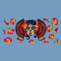 Sugar Skull Rose Libbey Glass Urban Heavy Tee | Teevron