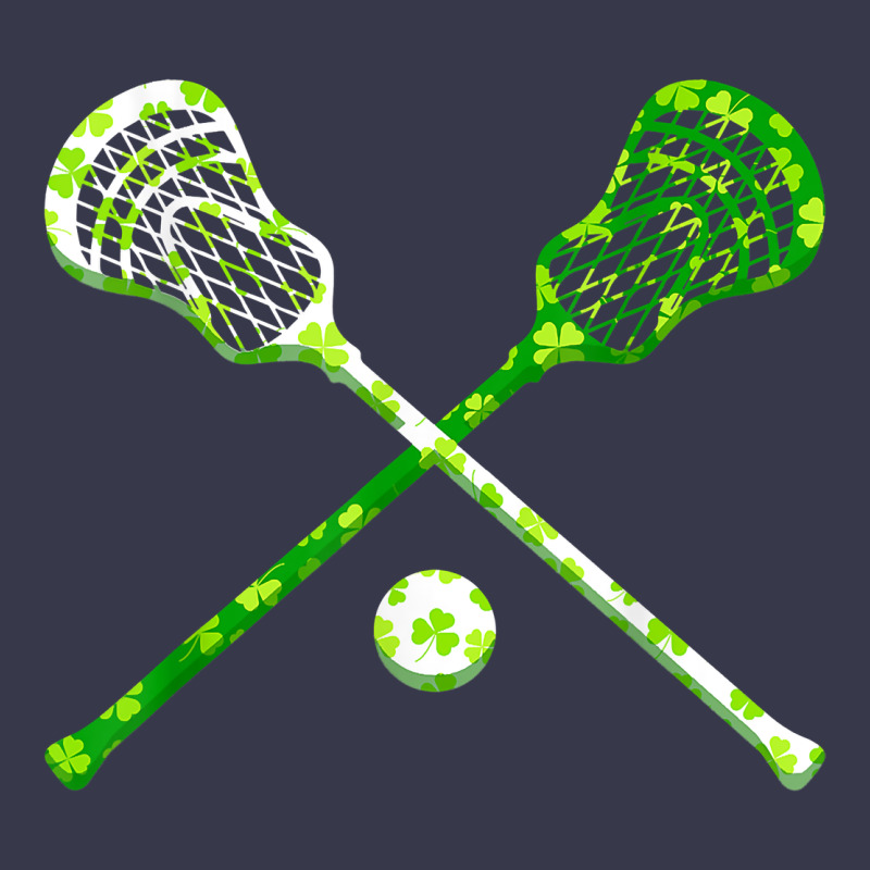 Funny Lacrosse St Patricks Day Boys Men Shamrock Ball T Shirt Long Sleeve Tee by linhVisuals | Teevron