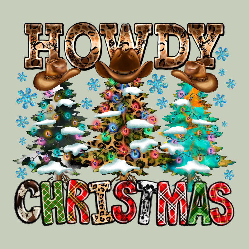 Howdy Christmas Long Sleeve Tee by CowhideDigitalArt | Teevron
